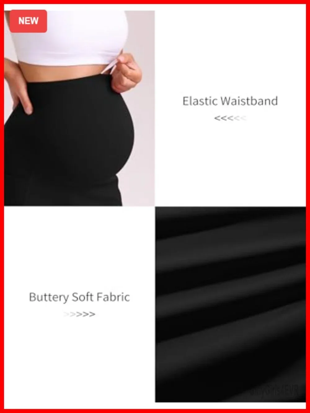 Maternity Tennis Skort with Built-in Shorts & Pockets Over Belly High Waist